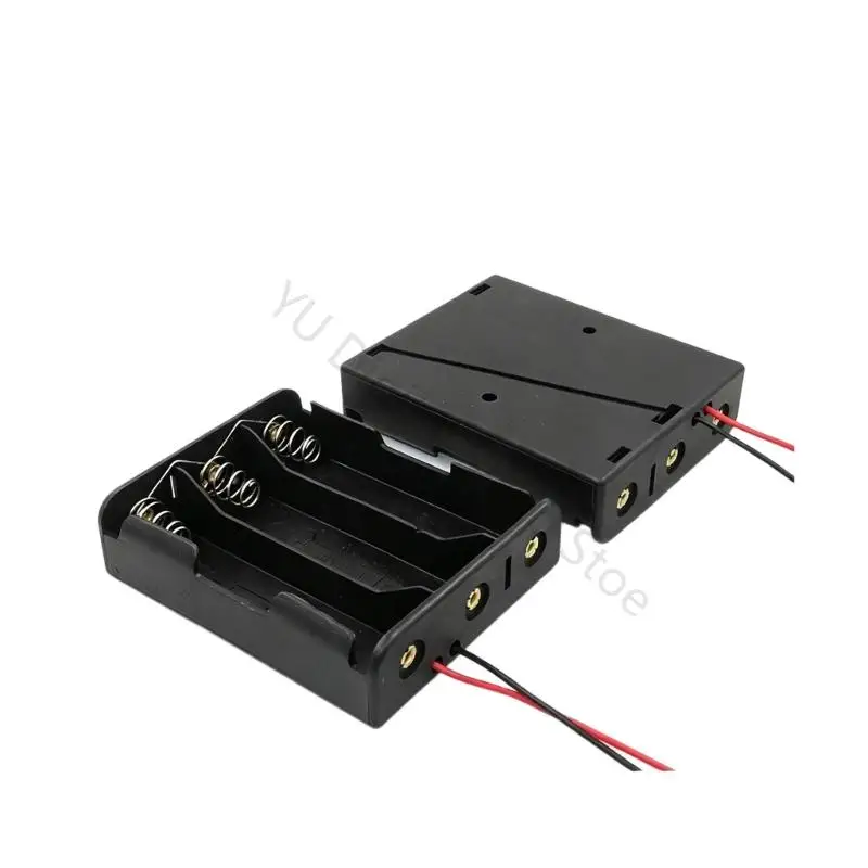 96BA 18650 Battery Case with Cover for Cell Pack Wiring Project Use