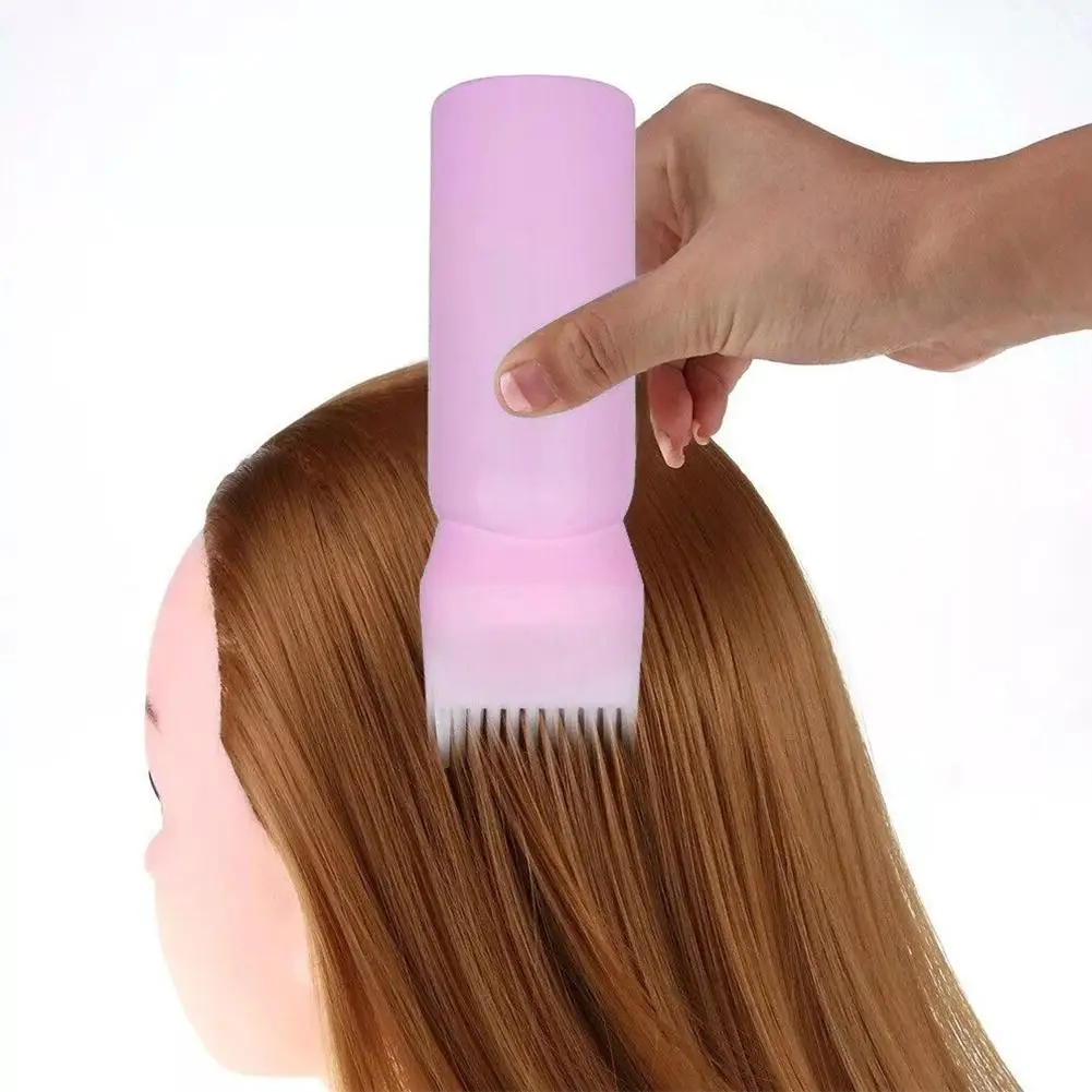 

1/3/5PCS Salon Hair Oil Applicator Bottle Professional Hairdressing Dyeing Comb Bottles Barbershop Hairdresser Coloring Supplies