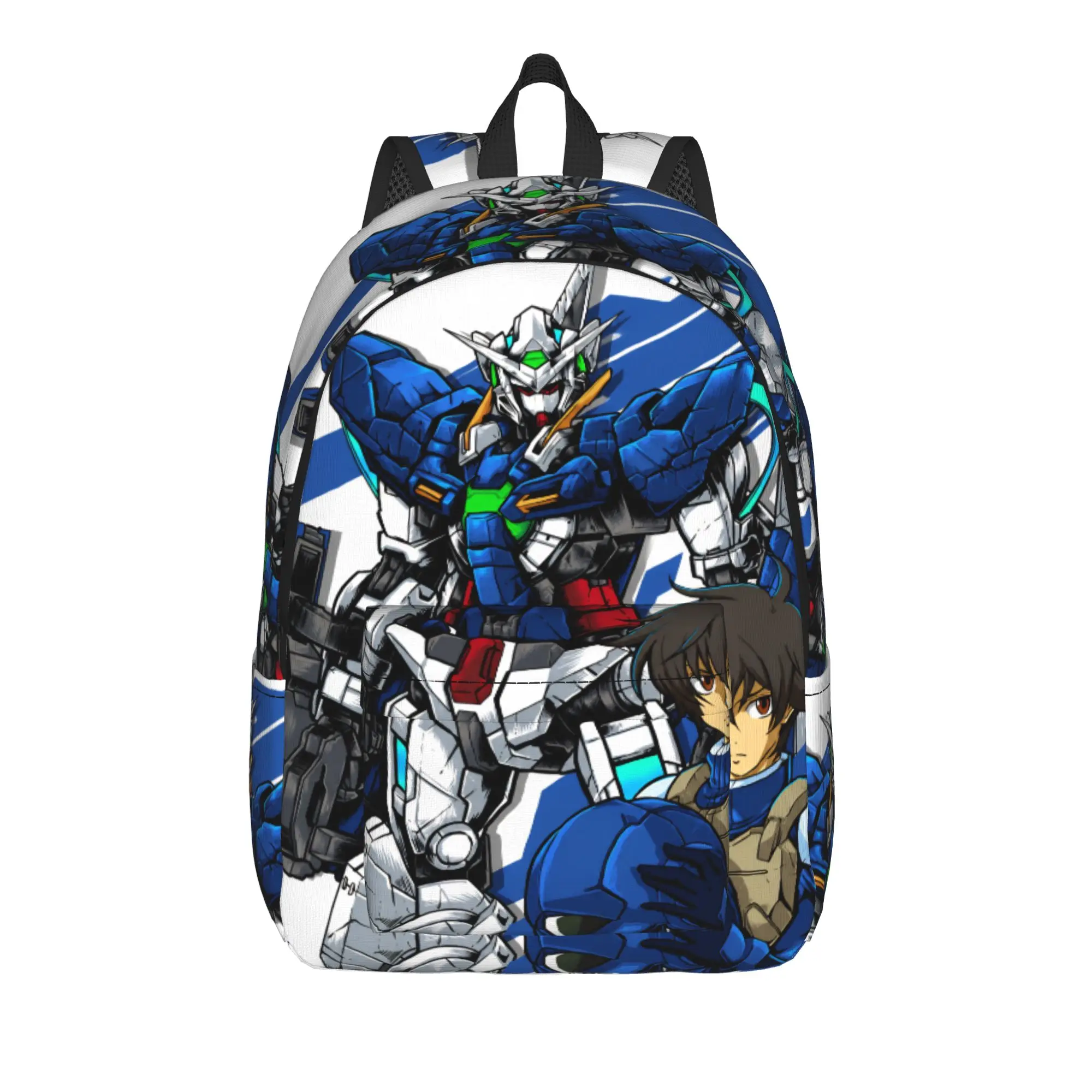 mobile suit gundams Classical Backpack Durable Student Work  Daypack for Men Women Laptop Canvas Bags