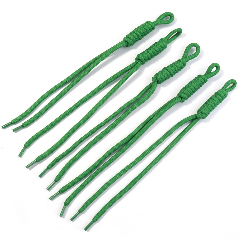 5 teile/los Bunte Geflochtene Lanyard Schlüsselbund Handgemachte Knoten Nylon Seil Schnur Gewinde Für DIY Schlüssel Kette Anhänger Tasche Zubehör