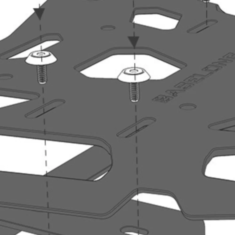 

Motorcycle Accessories FOR DUCATI MULTISTRADA V4 S FULL GRAND TOUR RALLY PIKES PEAK TRAVEL RADAR Rear Rack Luggage Shelf Bracket
