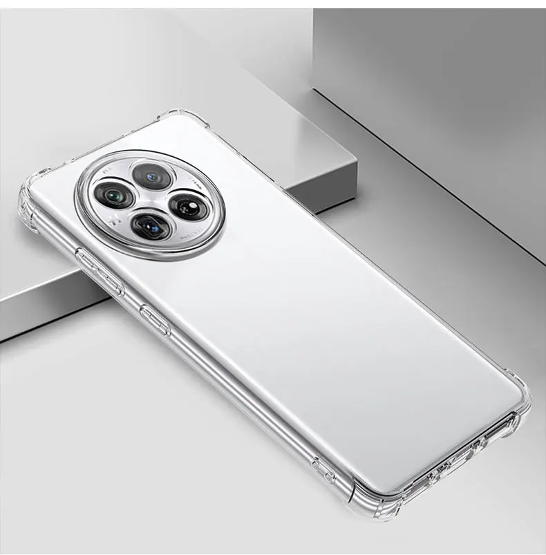 حافظة شفافة سميكة ضد الغبار لهاتف Oneplus 15 13T 13S 13R 12T 11R 10R 10T 10 Pro Nord 5 4 3 غطاء شفاف