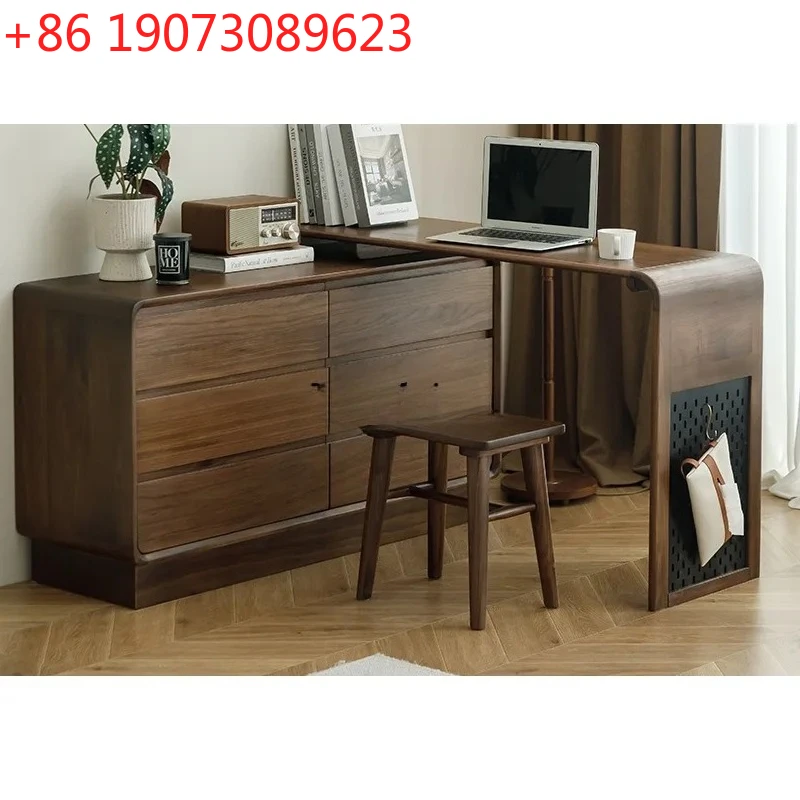 

Штырехкодовый шкаф-комод из североамериканского черного ореха, встроенный