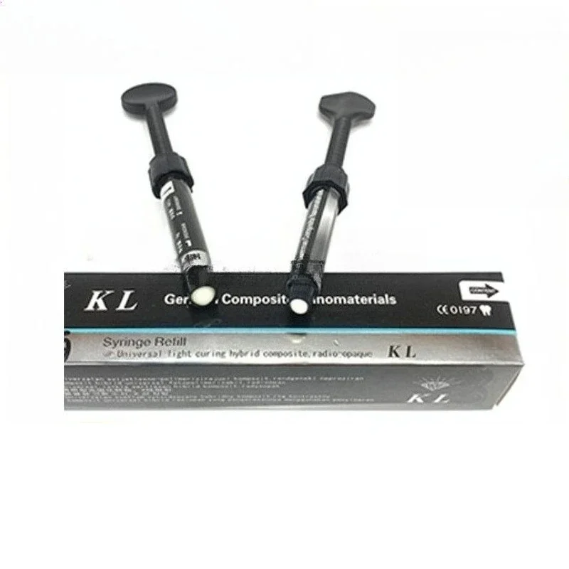 

Authentic German KL Super Ceramic Resin 9D Nano Light Cured Whitening Resin Teeth Whitening High Hardness Dental Resin Material