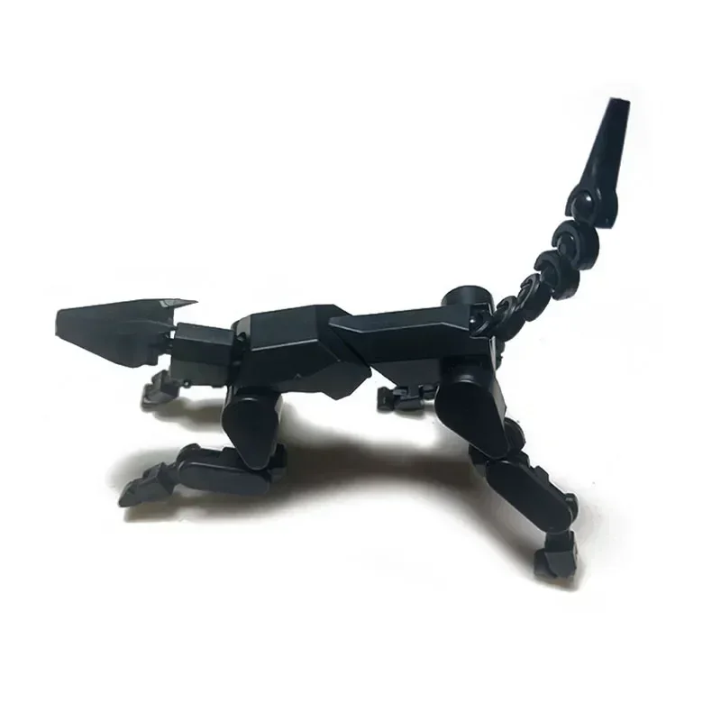 Kit de robot transformador DIY, modelo articulado impreso en 3D multiarticulado (humano y perro), juguete educativo STEM, regalo para niños