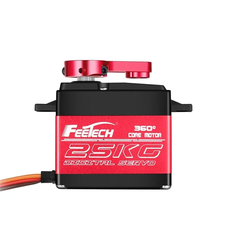 Feetech FT6325M FT6335M Cyfrowe serwo 7,4 V 25 kg. cm 35 kg. cm 360 Grad Magnetische Stahl Getriebe RC Servo Für RC Autos Flugzeug Q