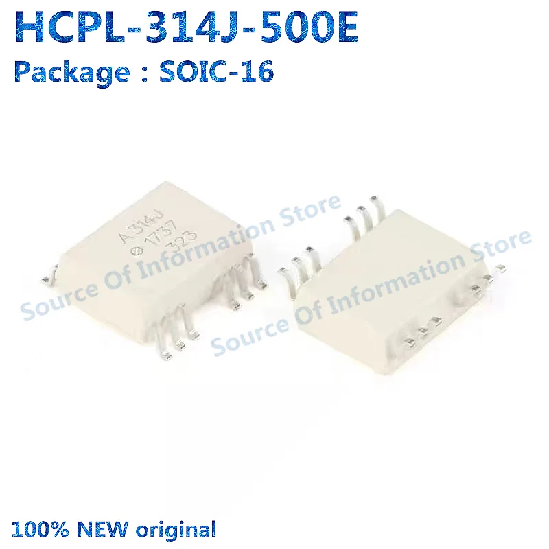 HCPL-314J-500E SOIC-16 Optocoupler Chip, 100% New