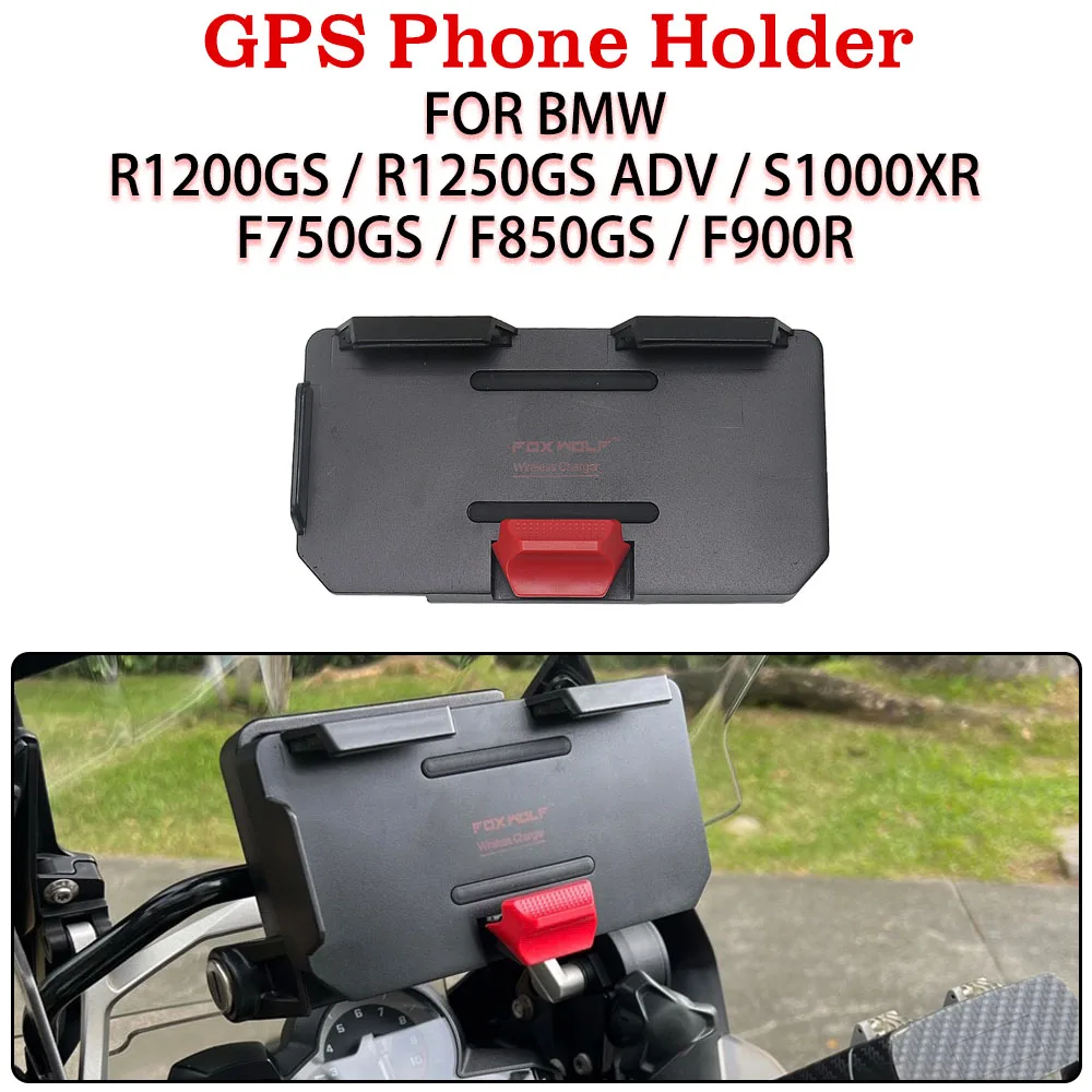 

For BMW R1200GS R1250GS ADV F900R F900XR S1000XR Motorcycle Accessories GPS Phone Holder Bracket Stand