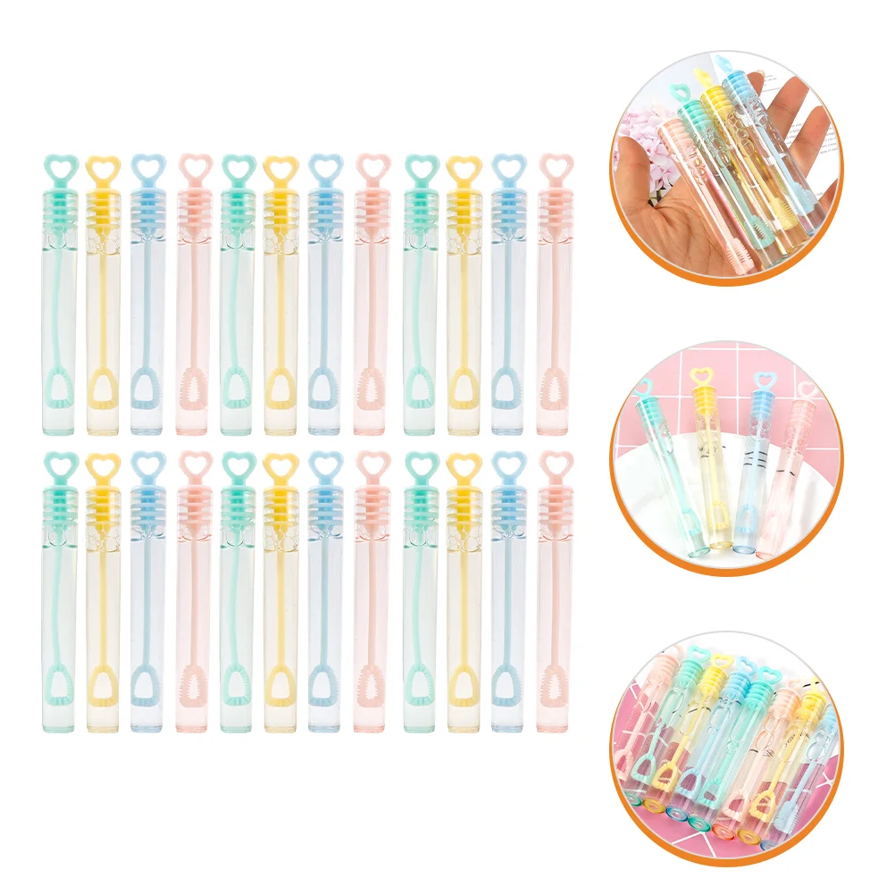 

48 Pcs Bubble Machine Stick Wand for Outdoor Children’s Toys Portable Water Plastic Plaything Marker Sticks