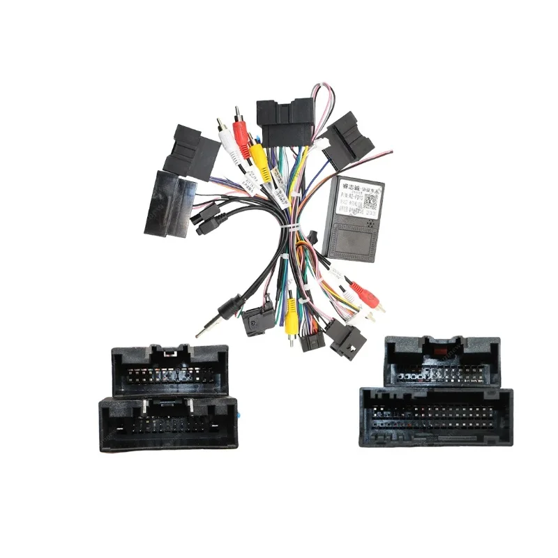 

Car Cable 16Pin Android Stereo Power Wiring Harness With Canbus For Ford Kuga(18-19)/Focus(12-18)/Edge(15-18)/Explorer(18+)