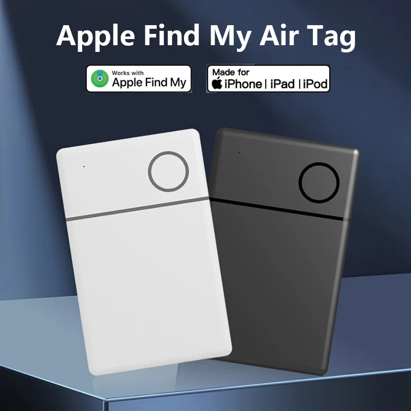 

IPX8 Bluetooth GPS Smart Tag for Apple Airtags Works with Apple Find My APP to Locate ID Card Holder for iPhone MFI Item Finder