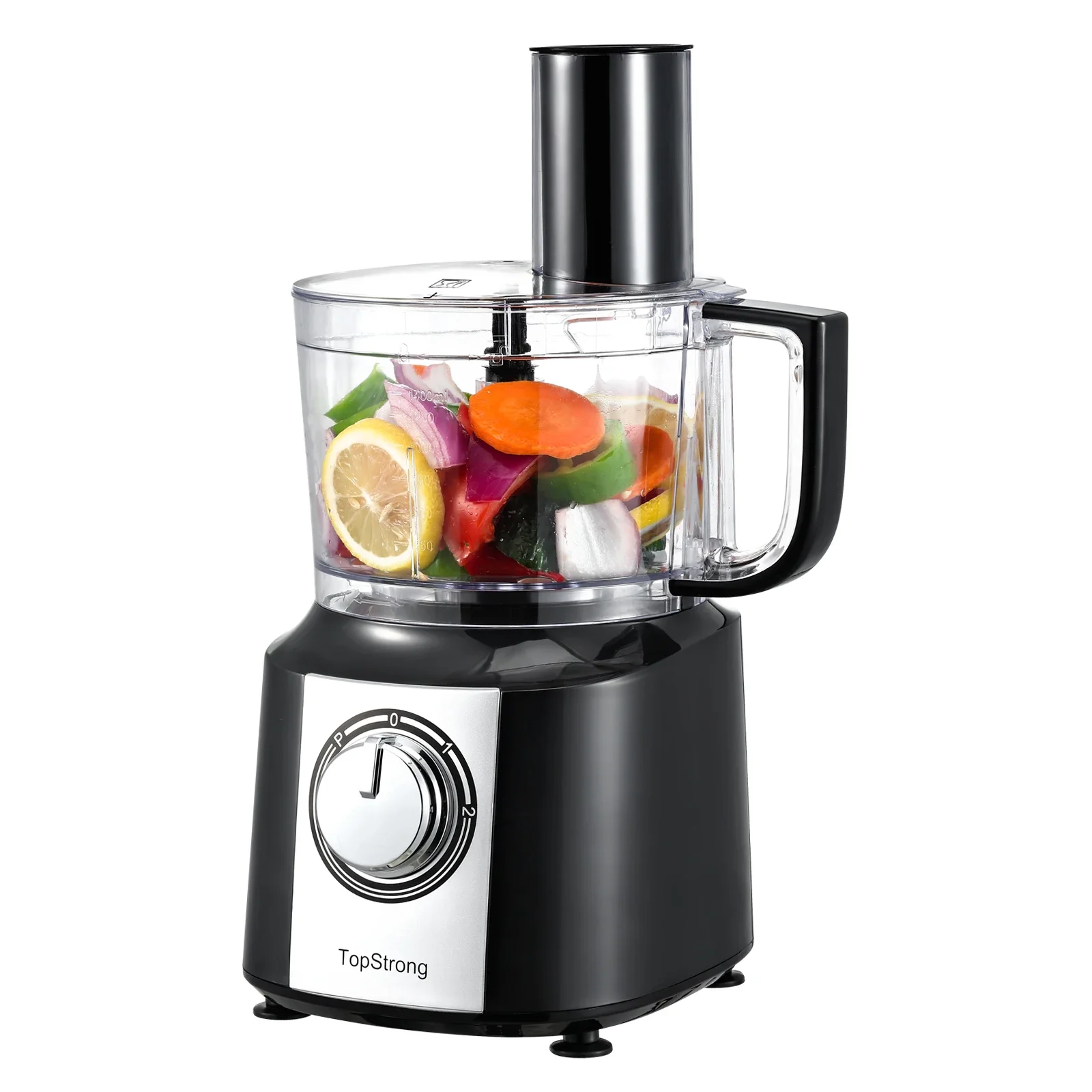

6 in1 800W Black Food Processor USFP201