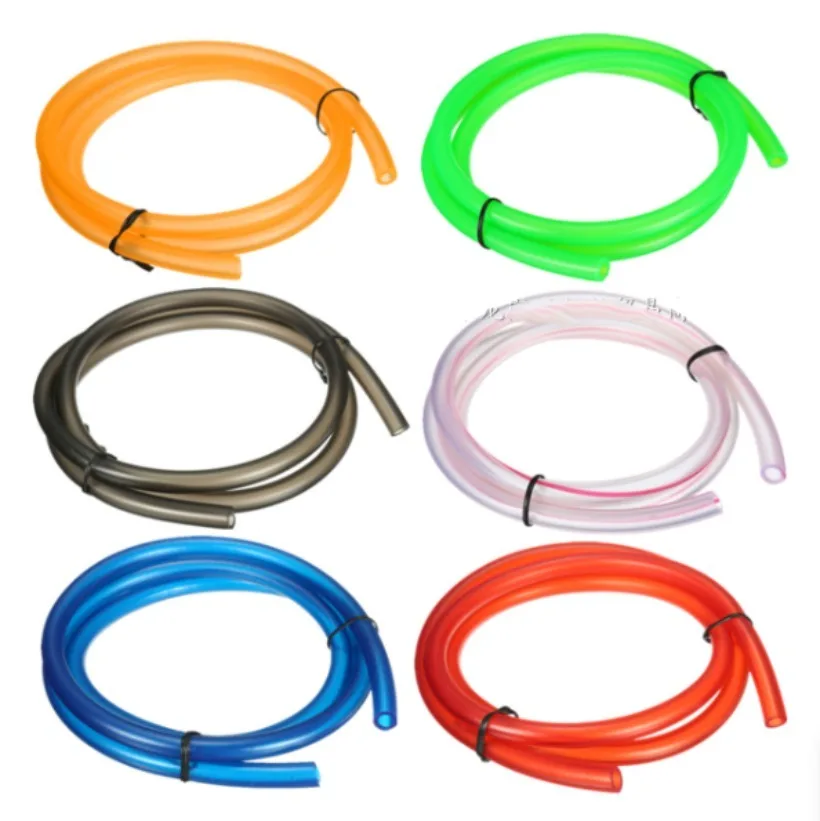 1m/Roll 5mm Rubber Fuel Line Hose Petrol Tube Pipe Motorcycle Modified Gas Oil Hose Fuel Line Pipe For Most Small Engines