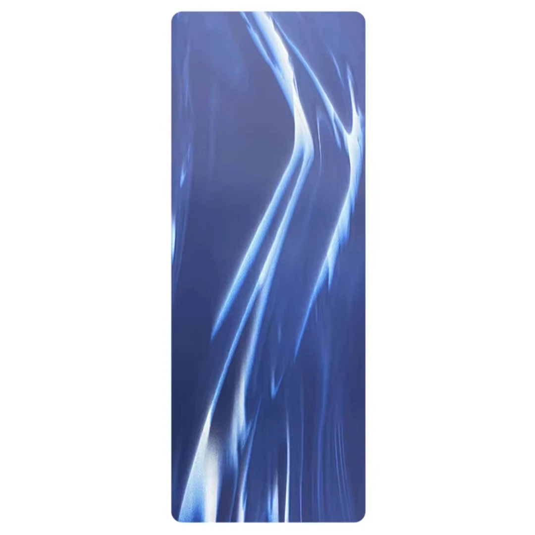5mm Thick PU Natural Rubber Yoga Mat Non-Slip Direct
