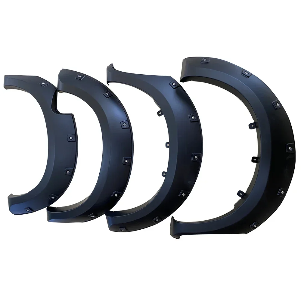 Styling Mouldings Fender Flares for Toyota Hilux Vigo 2005 2006 2007 2008 2009 2010 2011 2012 2013 2014 Matt Black