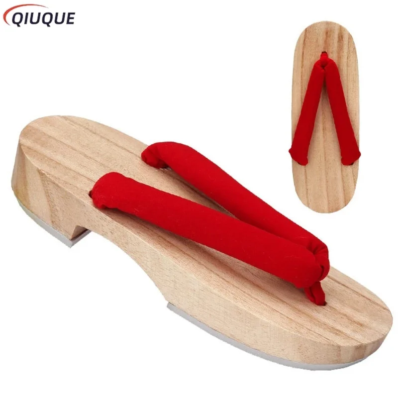 qq023Kamado Tanjirou Nezuko Sandals Agatsuma Zenitsu Flip Flops Hashibira Inosuke Geta Tomioka Giyuu Clogs Anime Cosplay Shoes