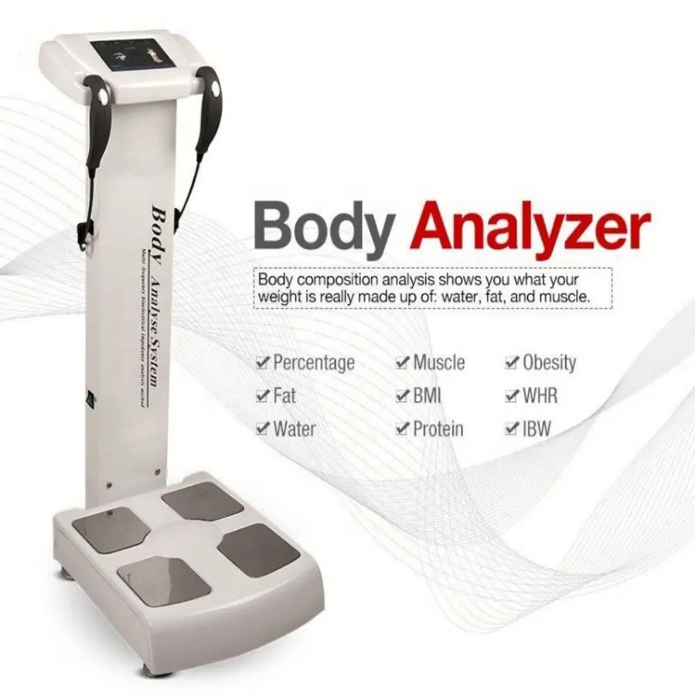 Body analyzer machine Fixed Digital Portable Bmi Full Body Composition Scan Fat Scale And Body Health Analyzer Machine For Fitne