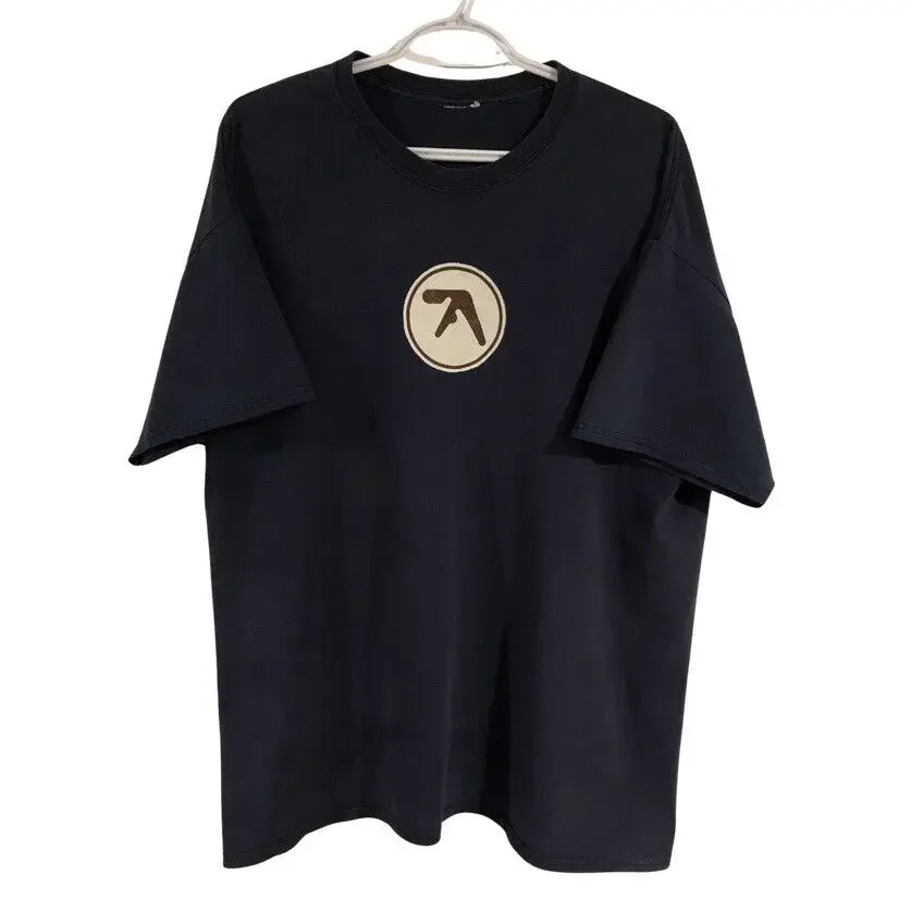 Authentic 1997 APHEX TWIN Vintage T-shirt Size XL X Large Logo Tee Warp 90s RARE