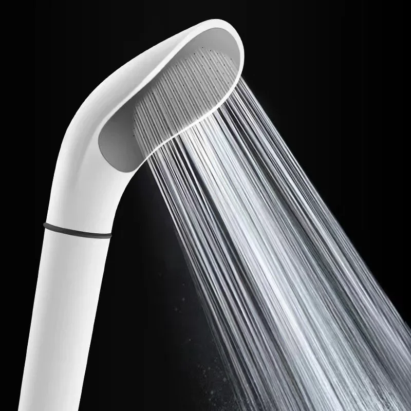 

1PCS High quality pressure rain shower head white shower head water saving filter nozzle high pressure water saving