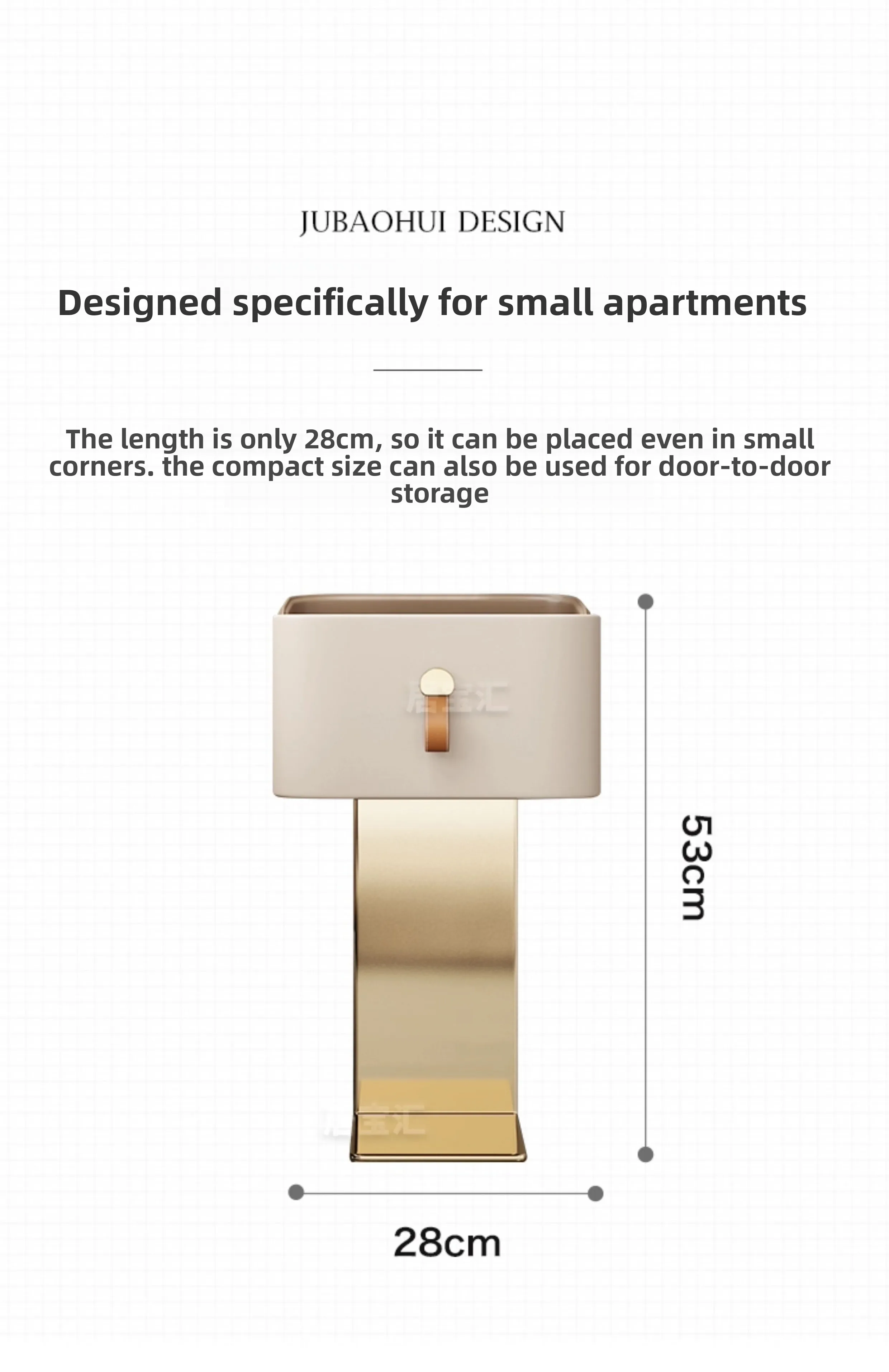 LMM Smart Nightstand Integrated Light Luxury Italian Ultra-Narrow Mini Bedroom Bedside Cabinet