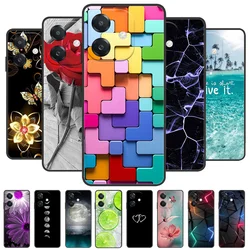 For OPPO A60 5G Case Black Cover Lion Wolf Silicone Soft Back Cases For Oppo A3 A3X 4G Phone Case OPPOA3 A 60 Protective Shell