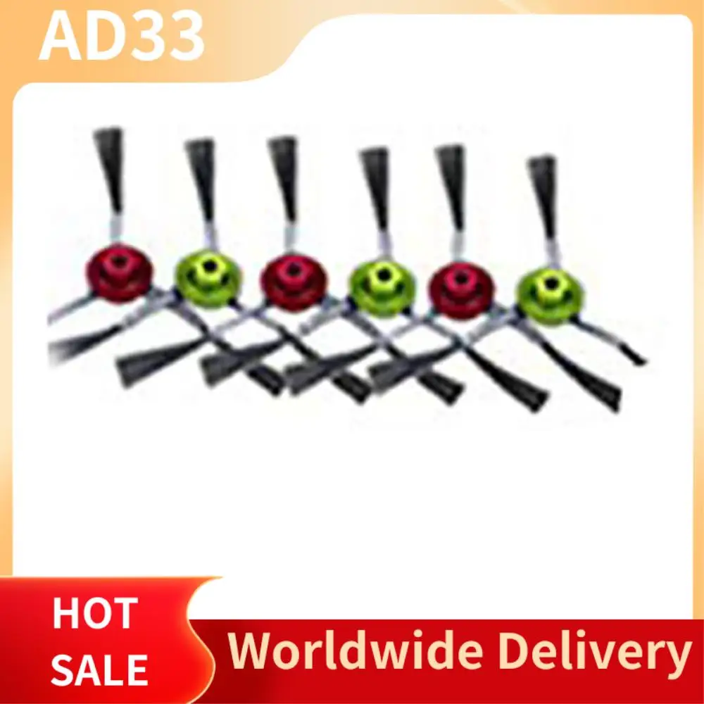 

Новинка 2025 года, 1 комплект боковых щеток для робота-пылесоса, комплект крышек основной щетки и 10 боковых щеток для Ecovacs Deebot Ozmo 950