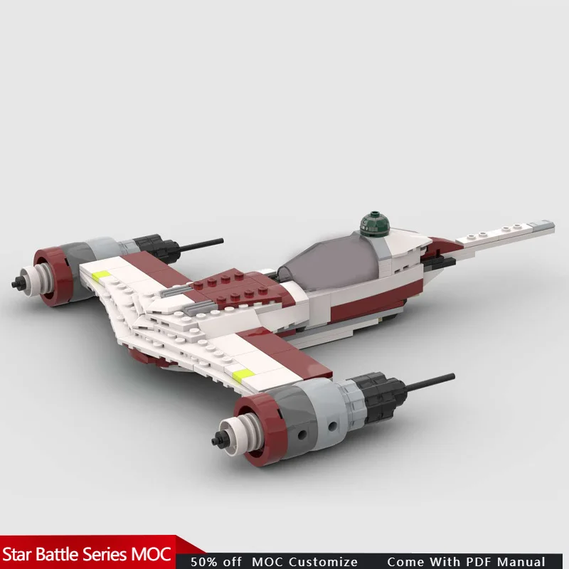 

264 шт. Star Battle N-1 Starfighter — альтернативная сборка 75402 ARC-170 MOC, модульное здание, игрушка «сделай сам», рождественский подарок