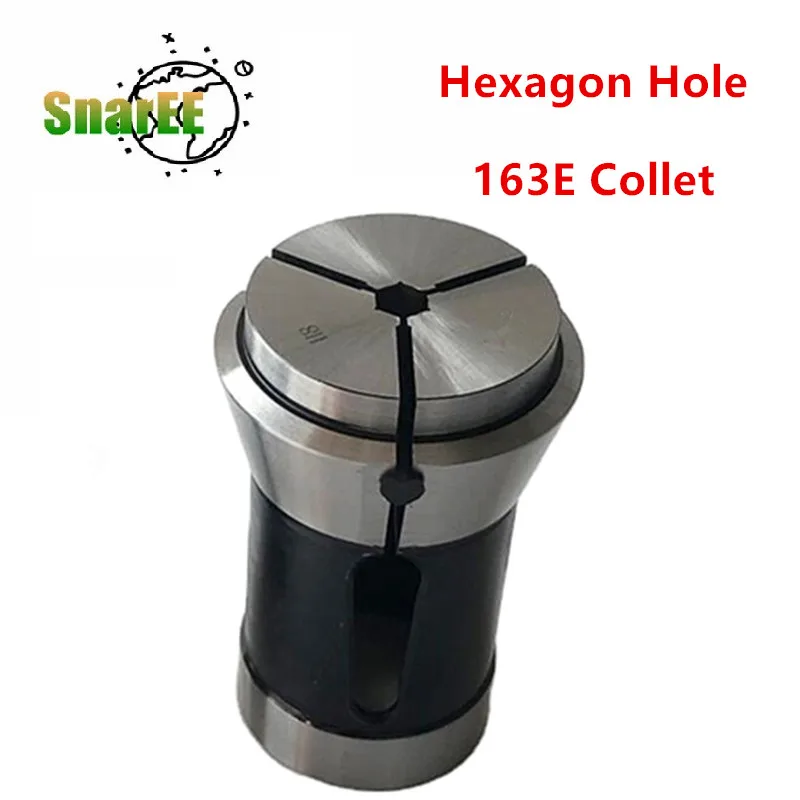 

DIN6343 163E Collet Hexagon Hole/Hex Hole 4-27mm Spring Steel Type F35 CNC Automatic Lathe High Precision E163 Chuck Collet