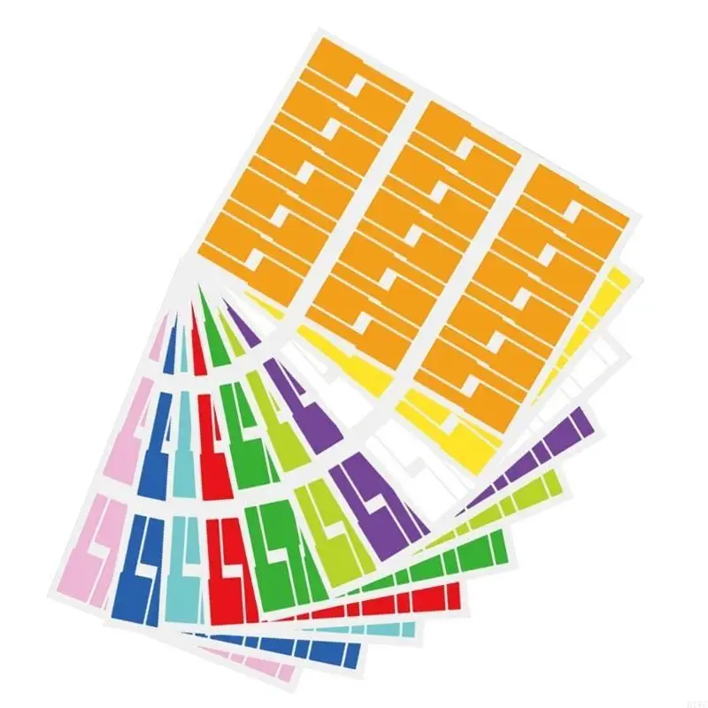 300Pieces Cable Labels Self-Adhesive Waterproof Tear-Resistant Cable Labelling 
