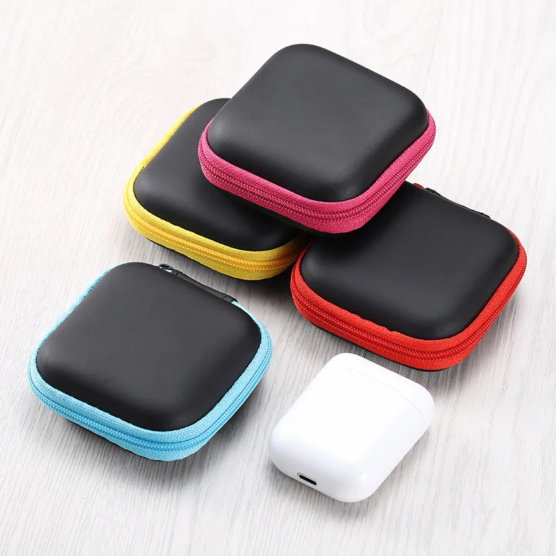 Mini Earphone Protective Bag Box Hard EVA Case Digital Charger Headphone Storage Bag Usb Data Cable Organizer Carrying Pouch