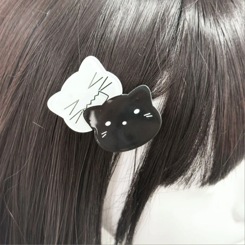 Anime Hiiro Cosplay chapeaux Kawaii patte de chat tête de chat pince acrylique pinces à cheveux épingle à cheveux bijoux filles cheveux accessoires cadeau accessoire