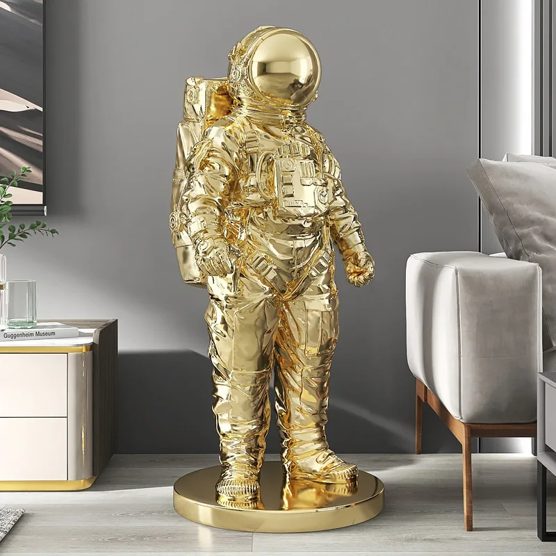 

Astronaut Decoration Nordic Living Room Sculptures Modern Luxury Home Decoration Large Landing Astronaut Figurines Ornaments