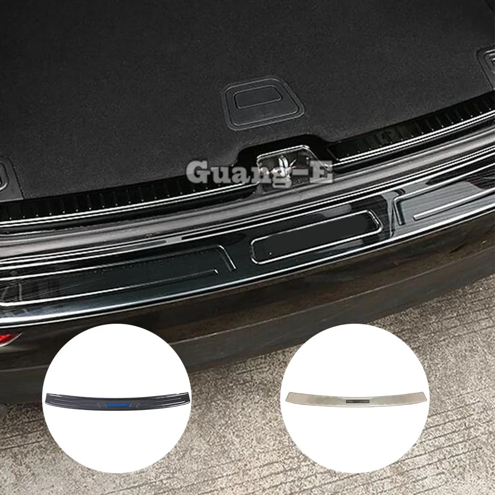 

For Volvo XC60 2018 2019 2020 2021 Car Body Stainless Steel Back Rear Pedal Door Scuff Plate Frame Outside Threshold Trunk 1pcs