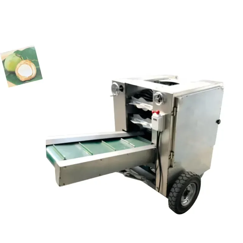 2026 Commercial Sheller Hard Shell Dehusking Remover Peeling Old Dry Coconut Husk Fiber Machine