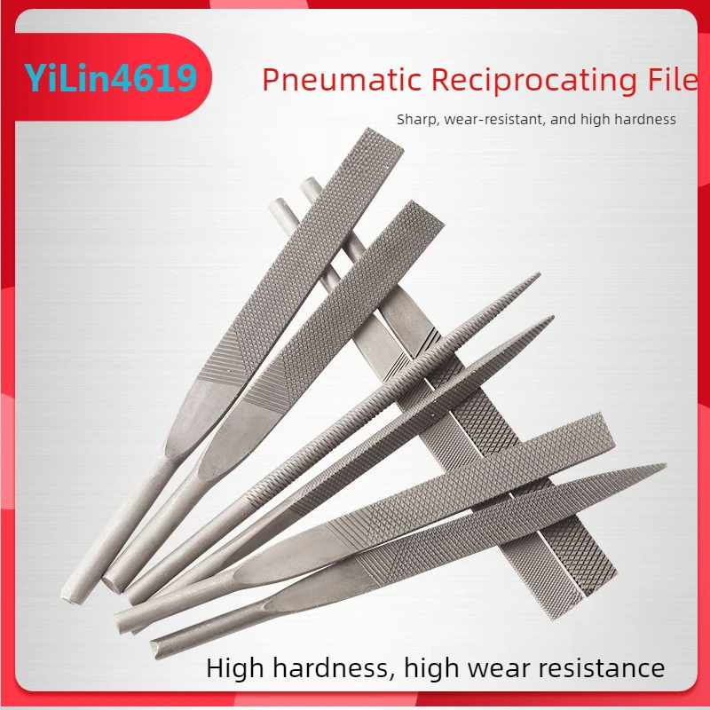 AF5 Pneumatic Reciprocating File, 5x125,5x140 Coarse Tooth Flat/Round File