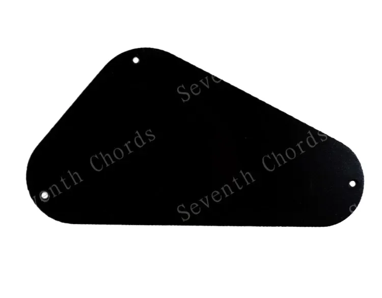 1 Pcs Plastic 3 Screw Hole Bass Guitar Cavity Cover Cover Back Plate Wiring BackPlate Guitar Pickguard (HC-1016)