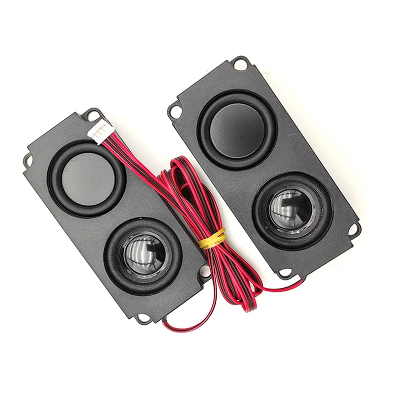 A72Z 2Pcs Compact Square Speakers Sound System 45100 Speaker Ideal For Home Audio & Portable Use