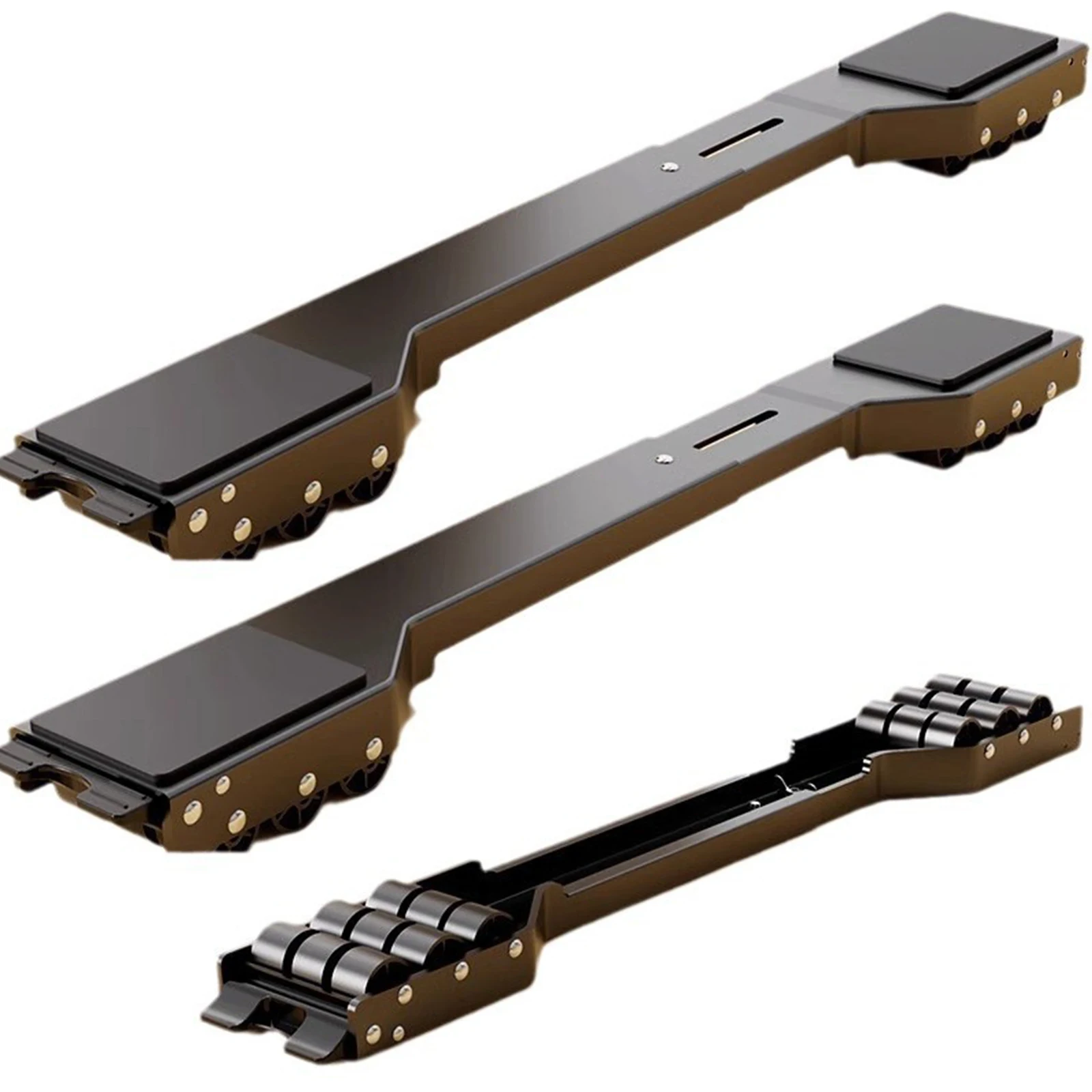 

Комплект из 2 роликов для бытовой техники, сверхмощные, с колесами, регулируемые 21-28 дюймов, грузоподъемность 700 фунтов, для перемещения кухонной техники, холодильников, сейфов