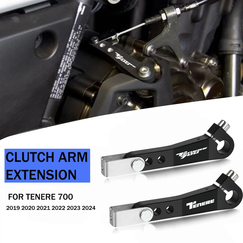 

For Yamaha Tenere 700 2019-2023 T7 Motorcycle Tools Aluminum Clutch Arm Extension Finger Clutch Replacement Tenere700 2024 2025