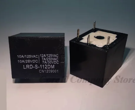 5 uds. de relés LRD-S-112DM LRD-S-124DMT 24V/12V-7A/12A de 4 pines