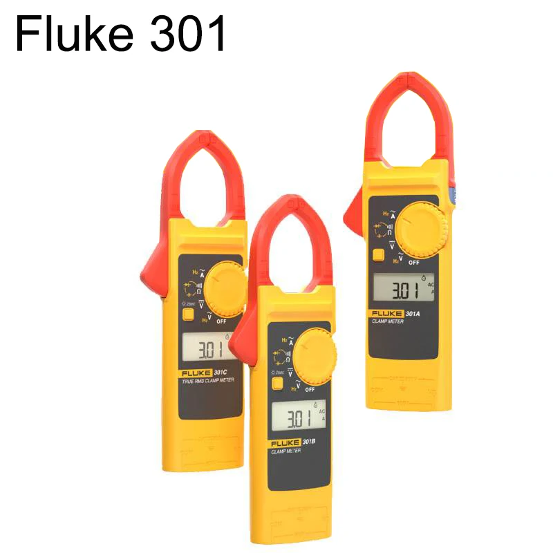 

Fluke 301 Series Clamp Meter Professional AC/DC Voltage Tester Electrical Multitester Test