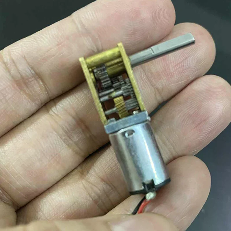Mini Gear Motor Micro Worm Gear Reducer Brush DC Motors Electronic Devices 1218GE-N20 DC 12V (to 6V 3V)