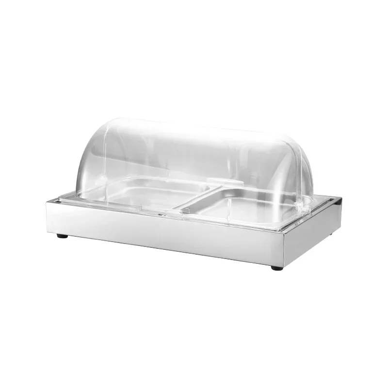 Chilled display table, food buffet, seafood display rack, hotel fresh, sushi Japanese restaurant, fresh-keeping basin