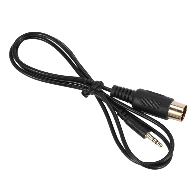 

High Quality Car Black 13Pin AUX IN Audio Cable CD Changer To Auxiliary MP3 Adapter Lead Fit For Kenwood