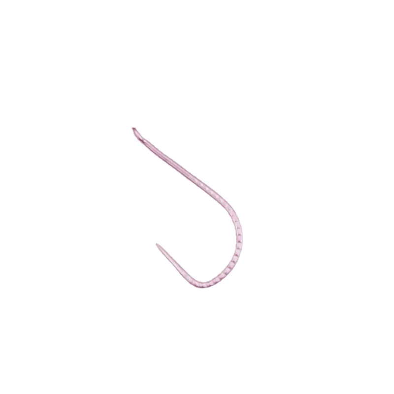 New Kanto hook bulk long handle barb free carbon steel competitive black pit carp fishing hook set