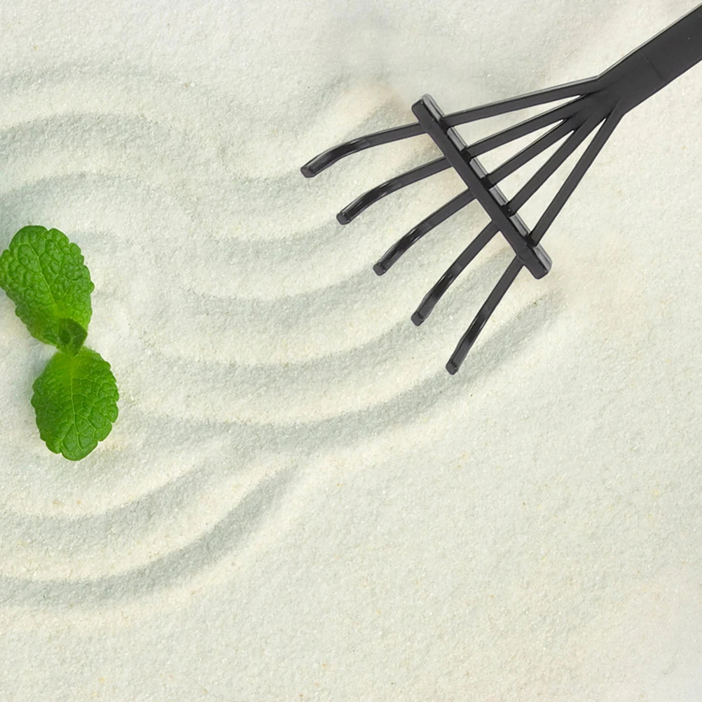 

9 Pcs Sand Rake Set Zen Garden Kit Mini Tools Plastic Material Lightweight Design Meditation Accessories Gardening Decor