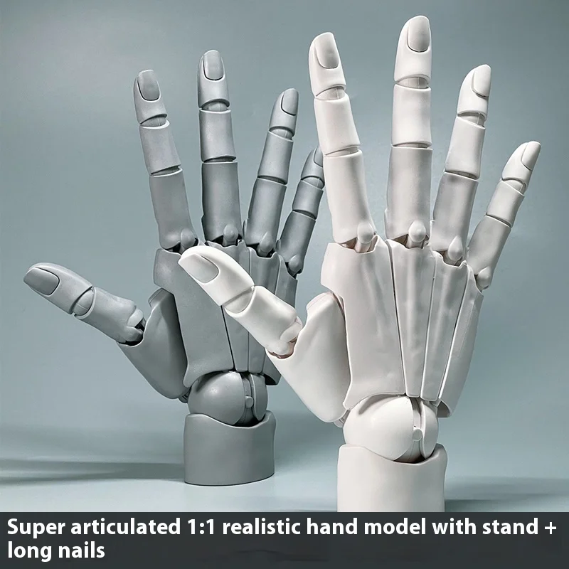 

Ultra-Movable Finger Joints Hand Model Anime Drawing Art Reference Toy Figure Collectible Action Figure Toy For Kids Adults