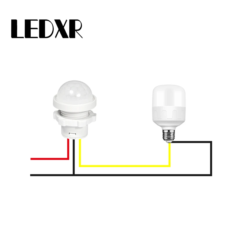 PIR Human Infrared Probe Infrared Motion Sensor LED Downlight Ceiling Light Human Body Sensor Switch