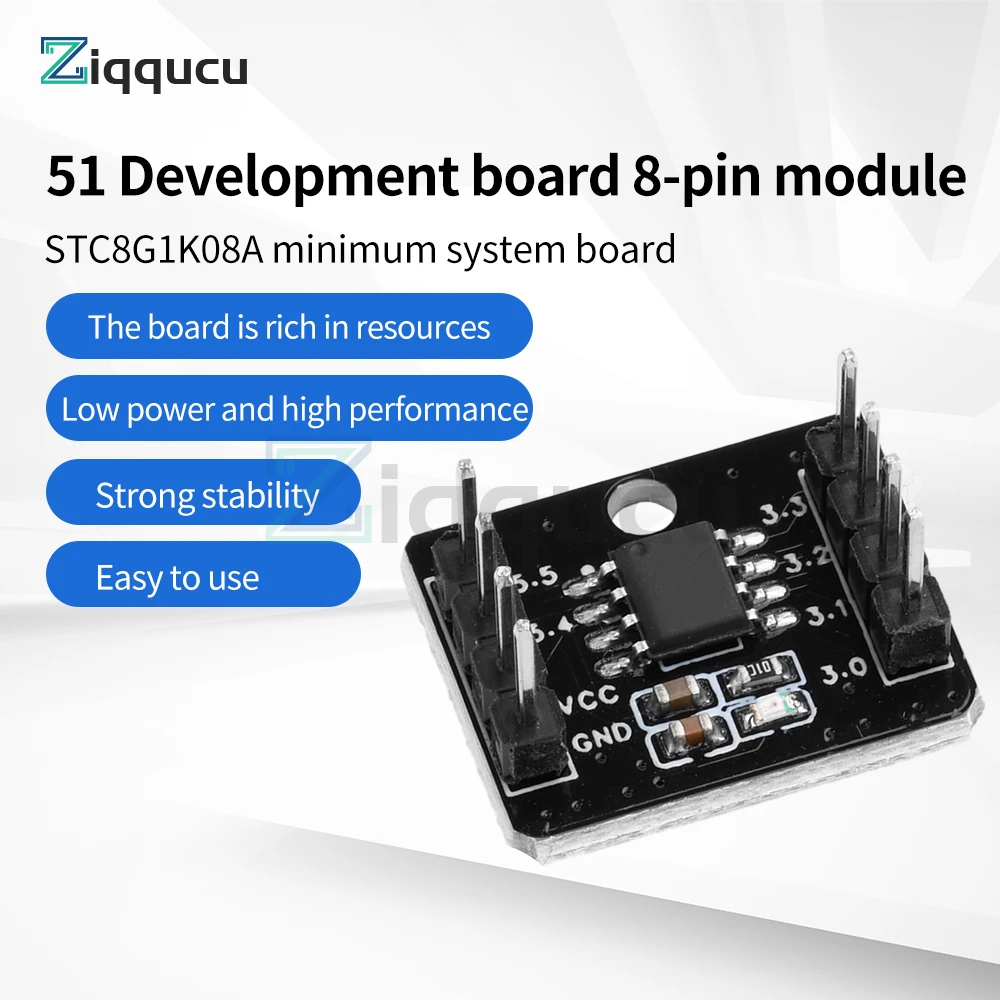 STC8G1K08A Minimum System Board Core Board 51 Microcontroller Development Board 8-Pin Module