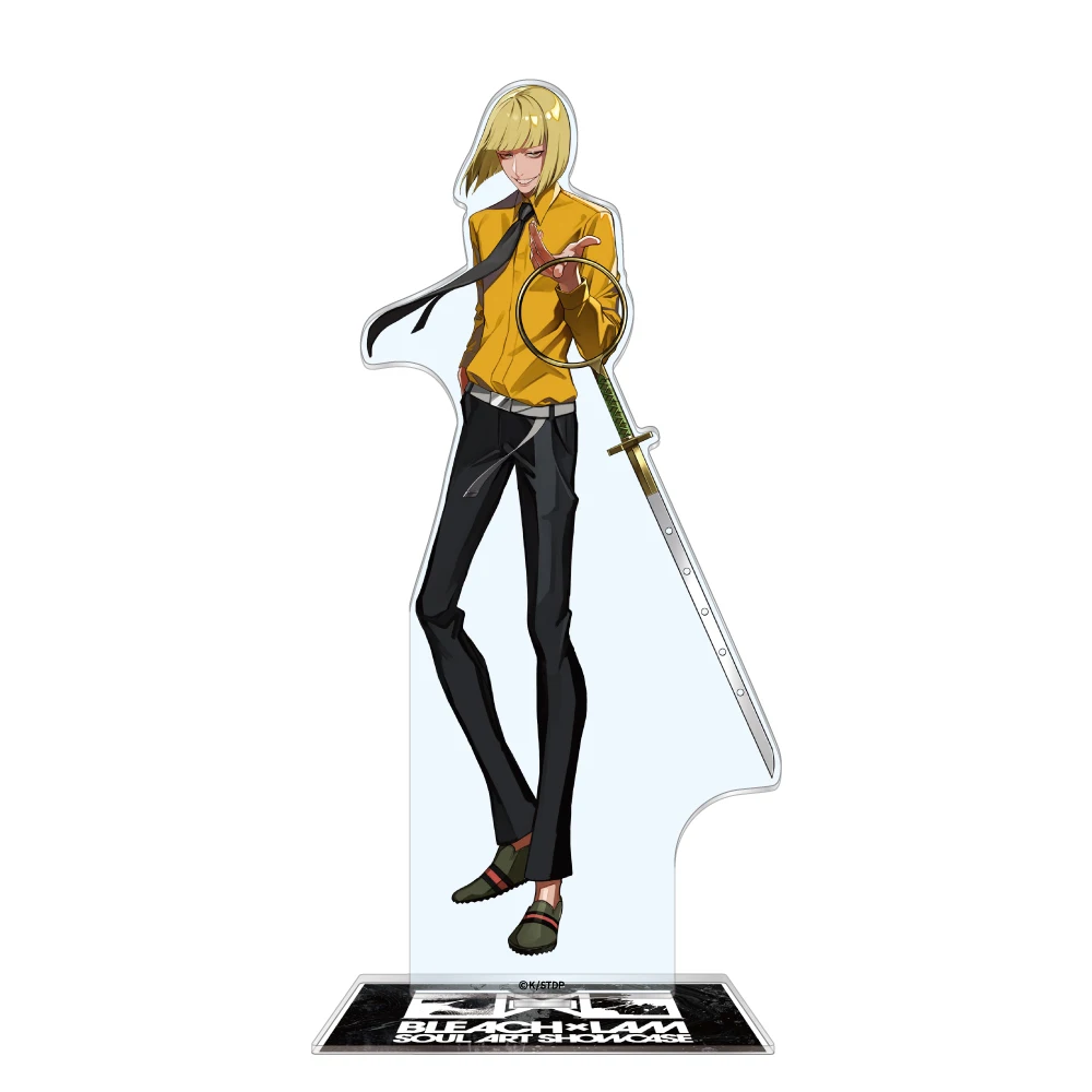 Mayuri Kurotsuchi Anime Figure Stand Acrylic Keychain New Bleach Style Standee Collectible view 6